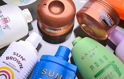 塑料包裝容器瓶單色，多色絲印